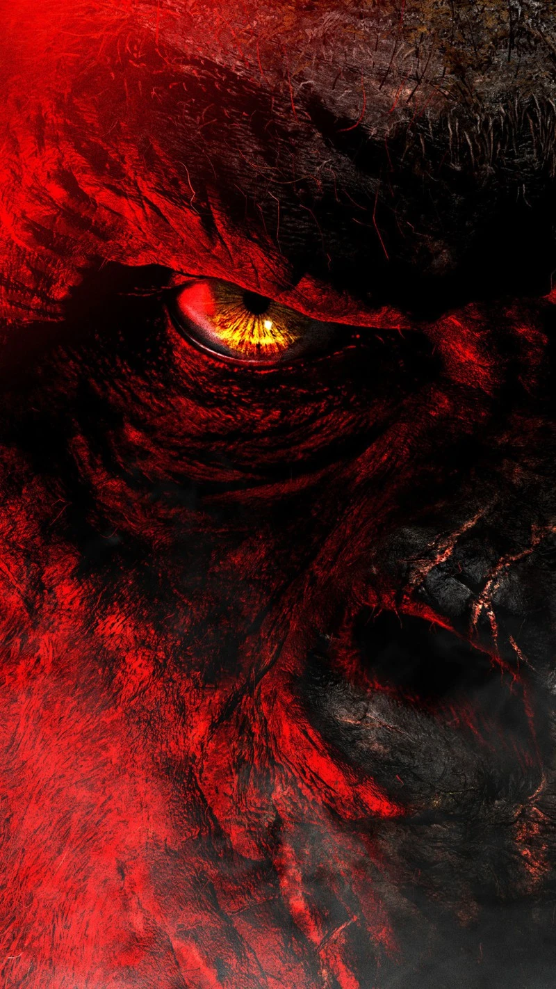 The Eye of the Beast 4K Mobile Wallpaper