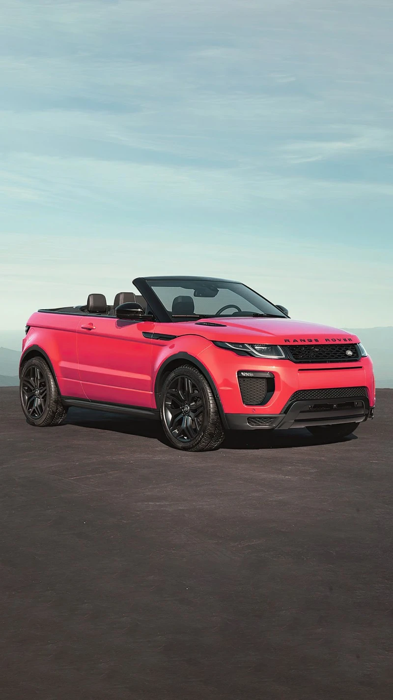 Range Rover Evoque Convertible 4K Mobile Wallpaper