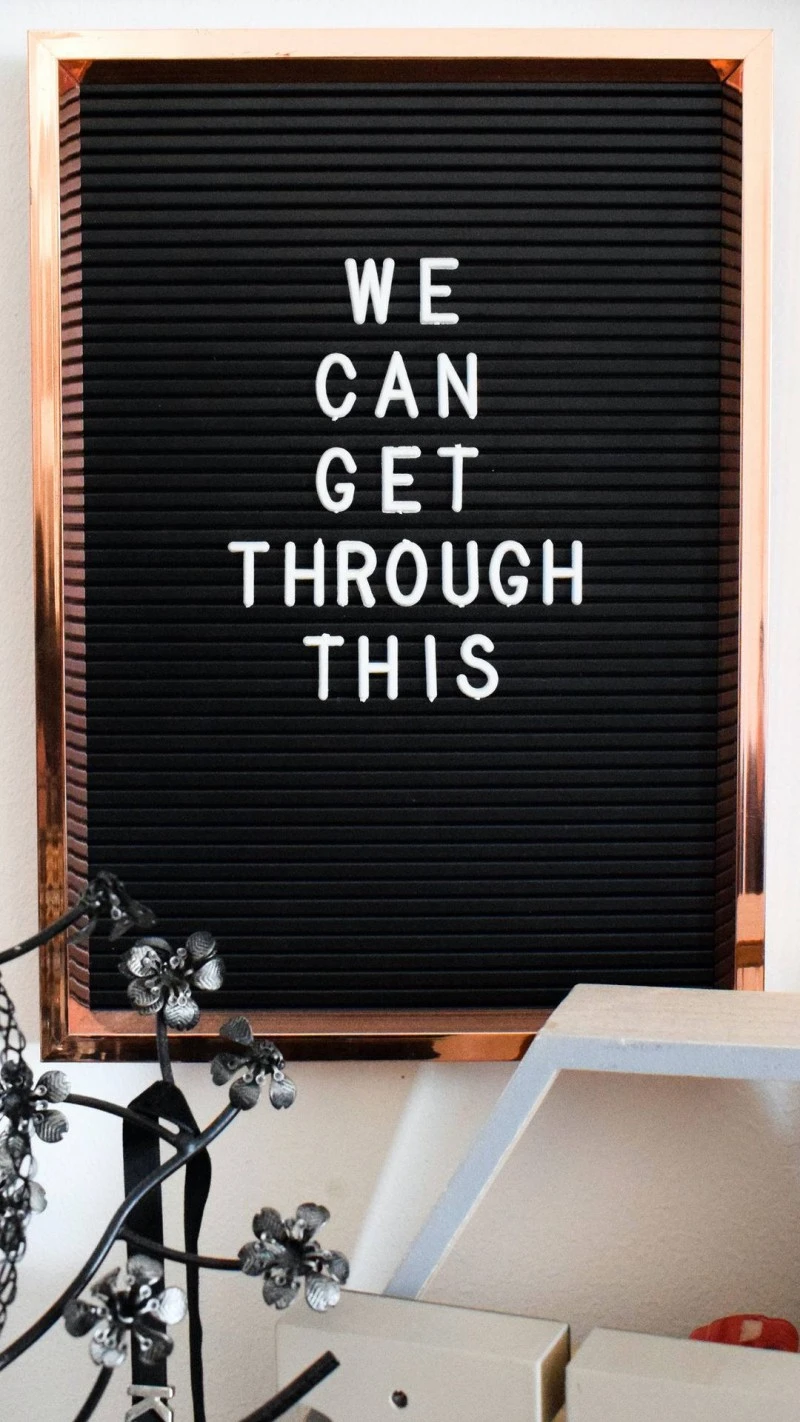 We Can Get Through This 4K Mobile Wallpaper