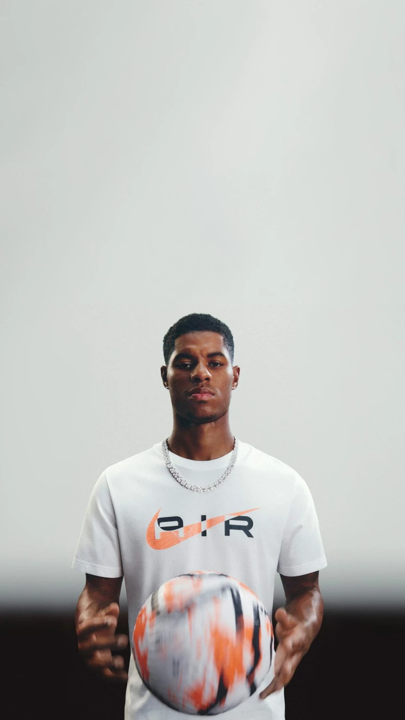 Basketball Player with Ball 4K Mobile Wallpaper