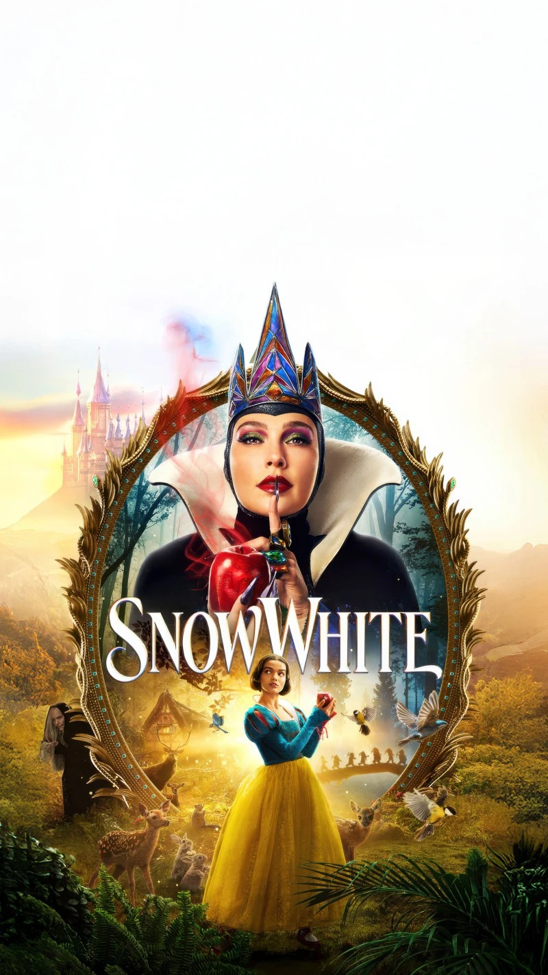 Snow White and the Evil Queen 4K Mobile Wallpaper
