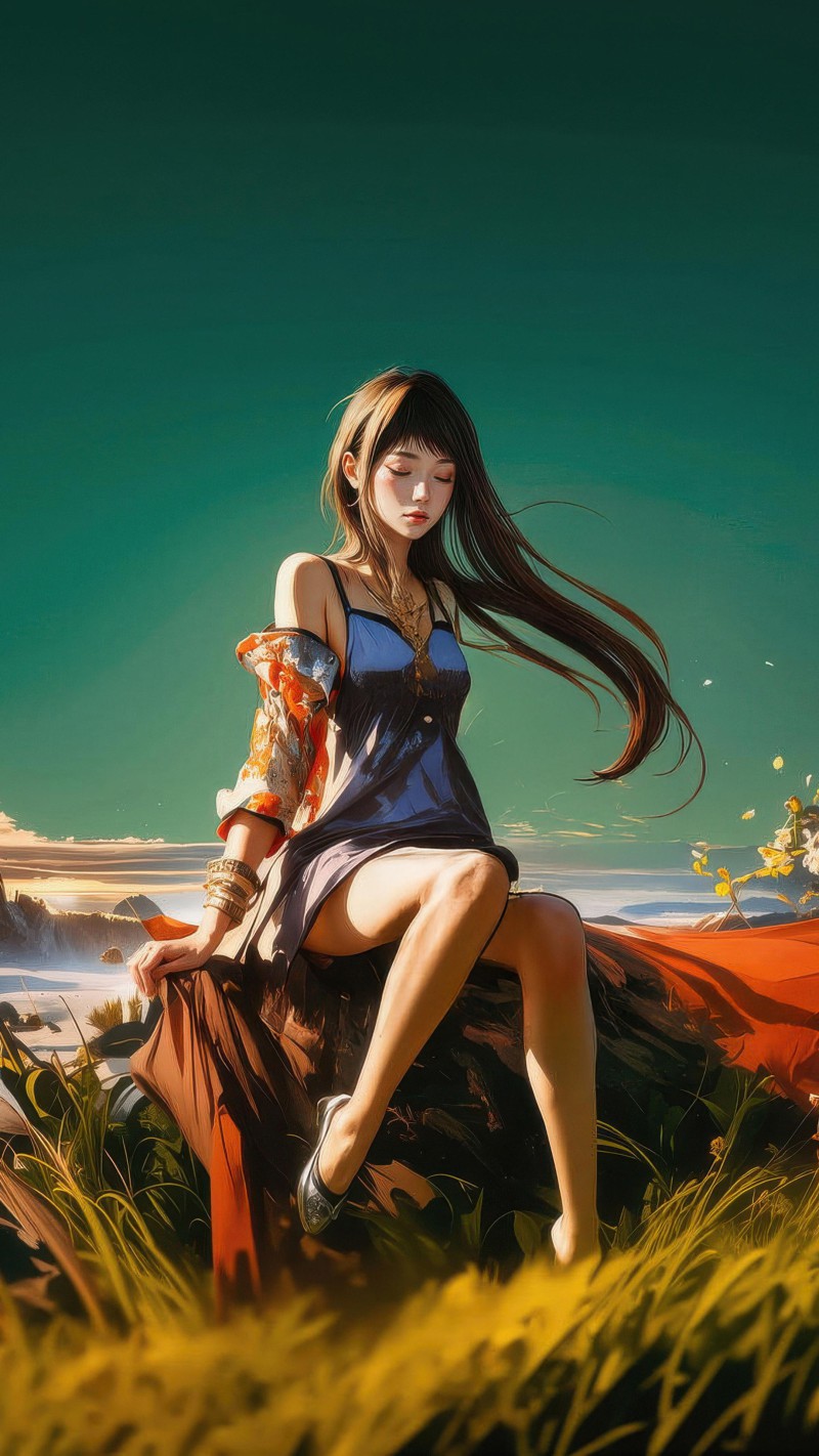 4K mobile wallpaper Gentle Solitude - Artist for Android and iPhone