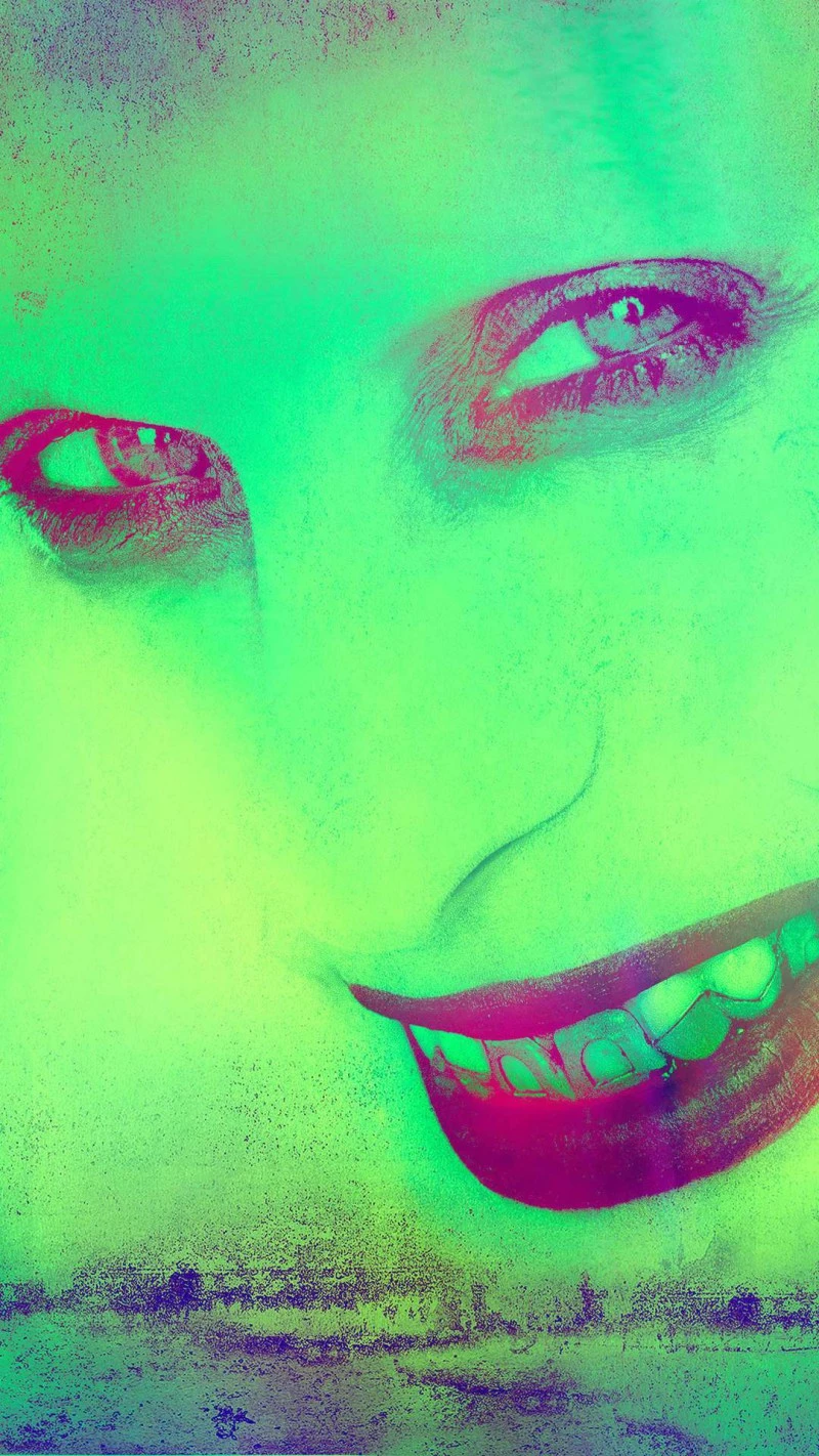The Joker's Grin 4K Mobile Wallpaper
