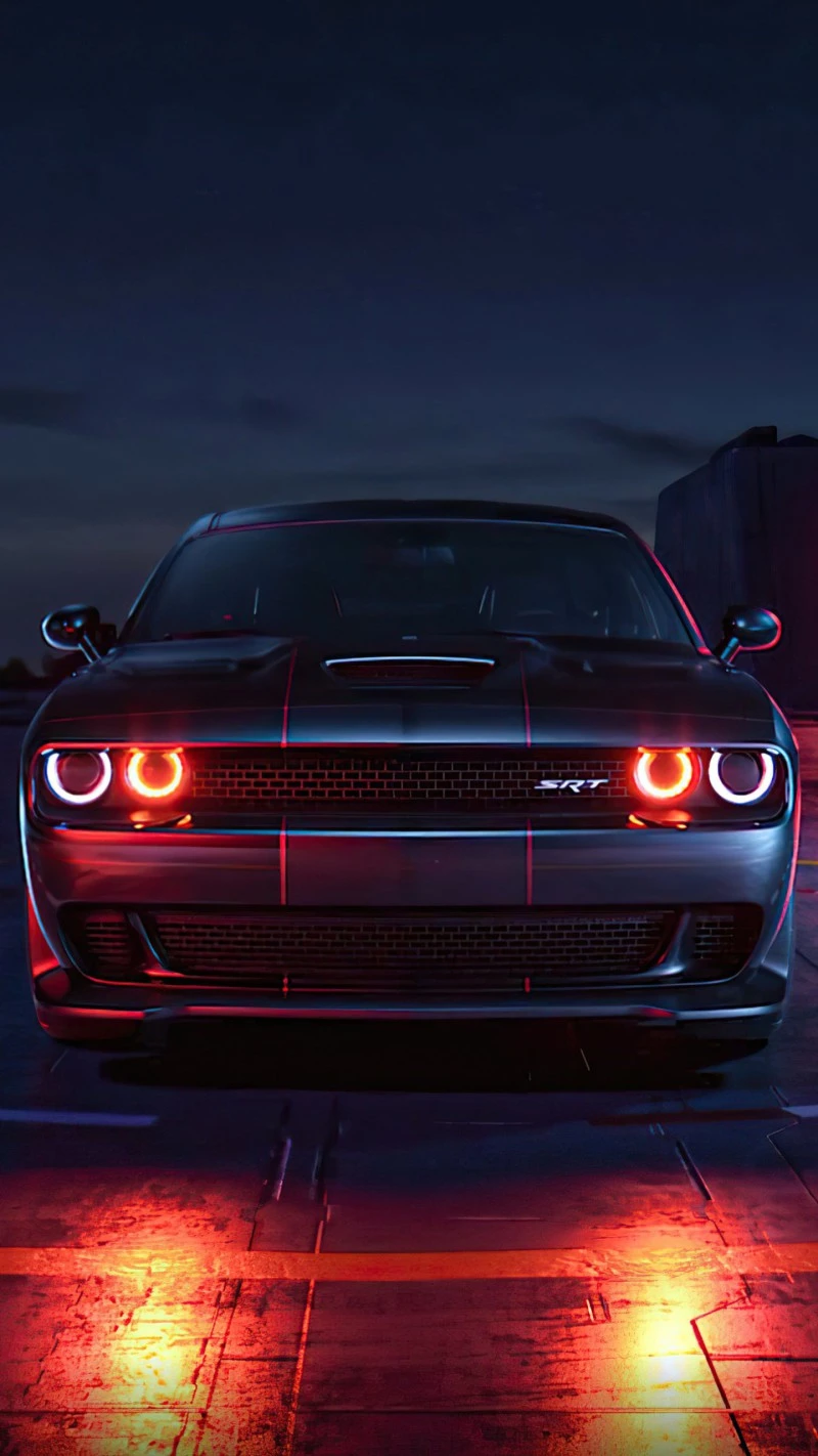 Dodge Challenger SRT 4K Mobile Wallpaper
