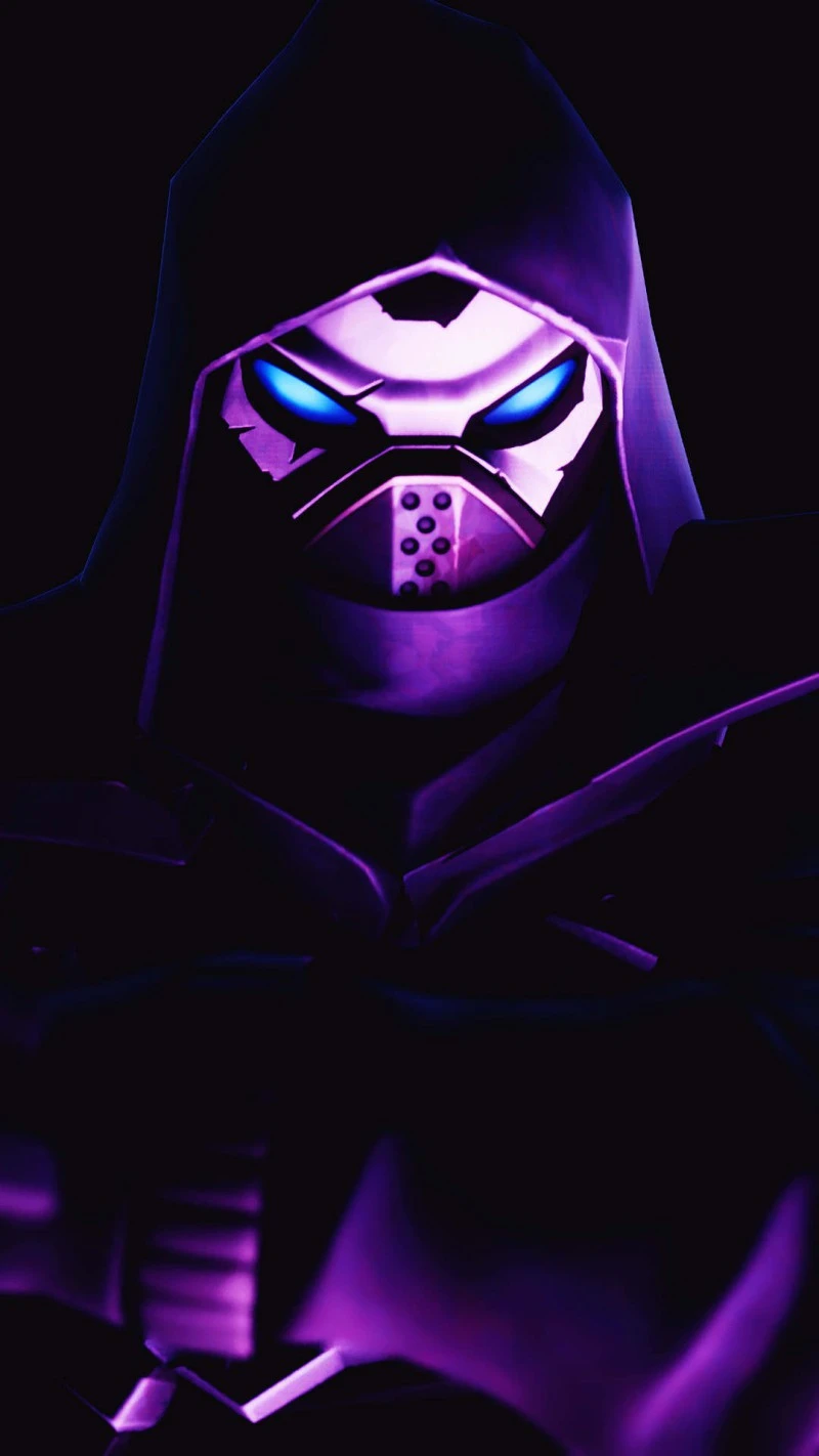 Fortnite: Mysterious Hooded Figure 4K Mobile Wallpaper