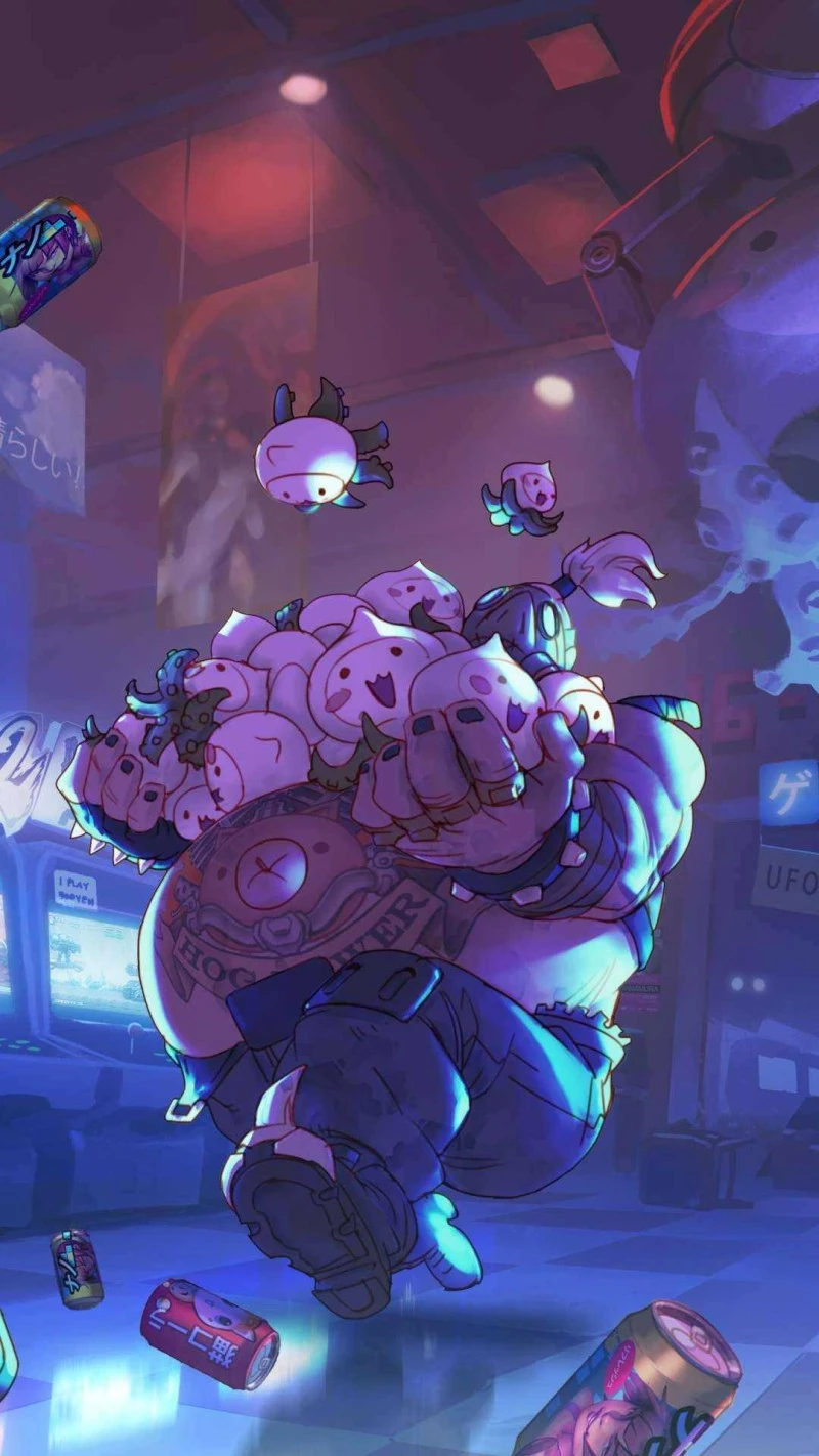 Hog Rider with Hammond's Pachimaris 4K Mobile Wallpaper