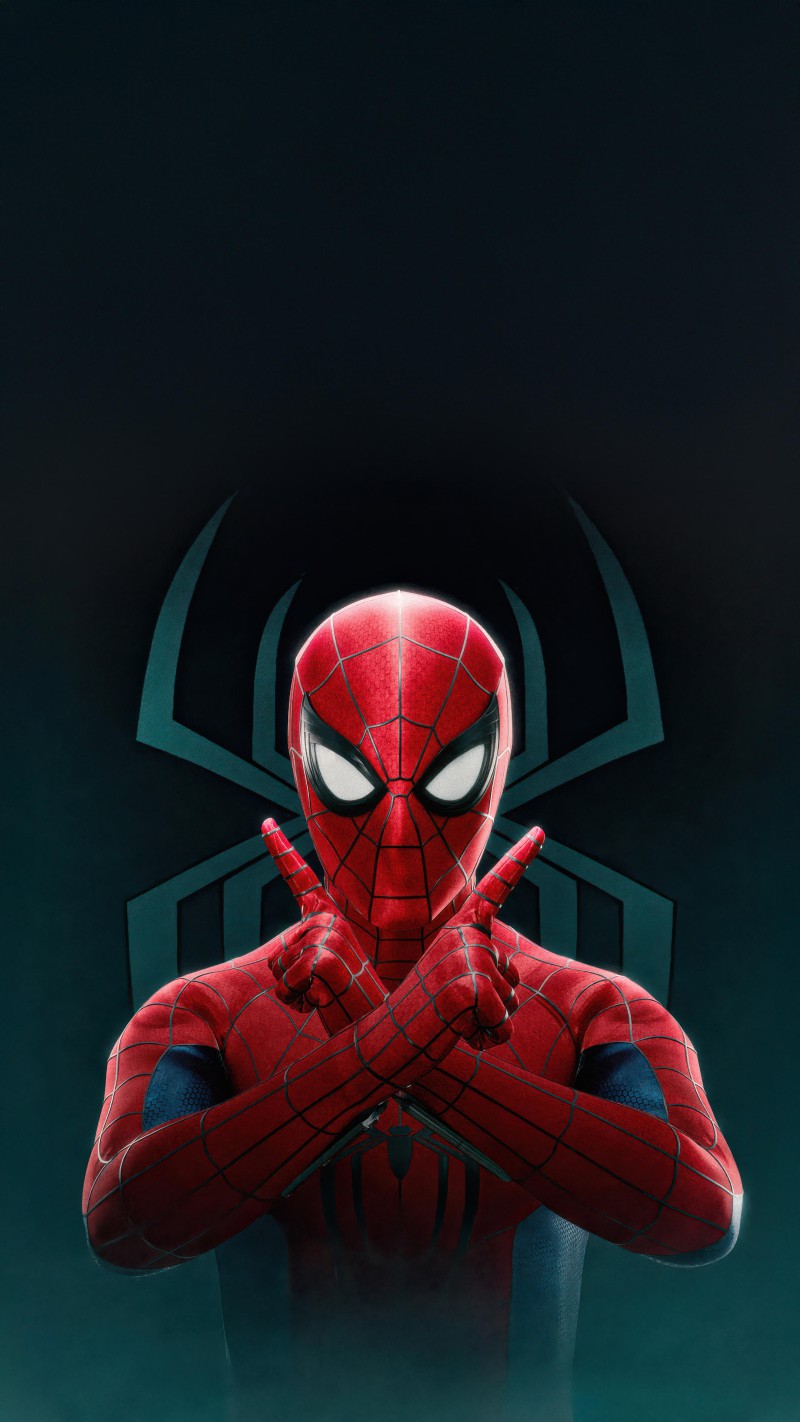 4K mobile wallpaper Spider-Man: Cinematic Universe - high resolution for Android and iPhone