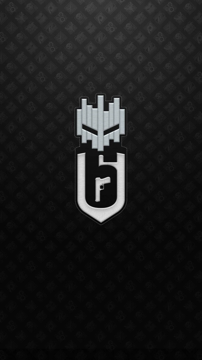 Rainbow Six Siege Operator Logo 1 4K Mobile Wallpaper