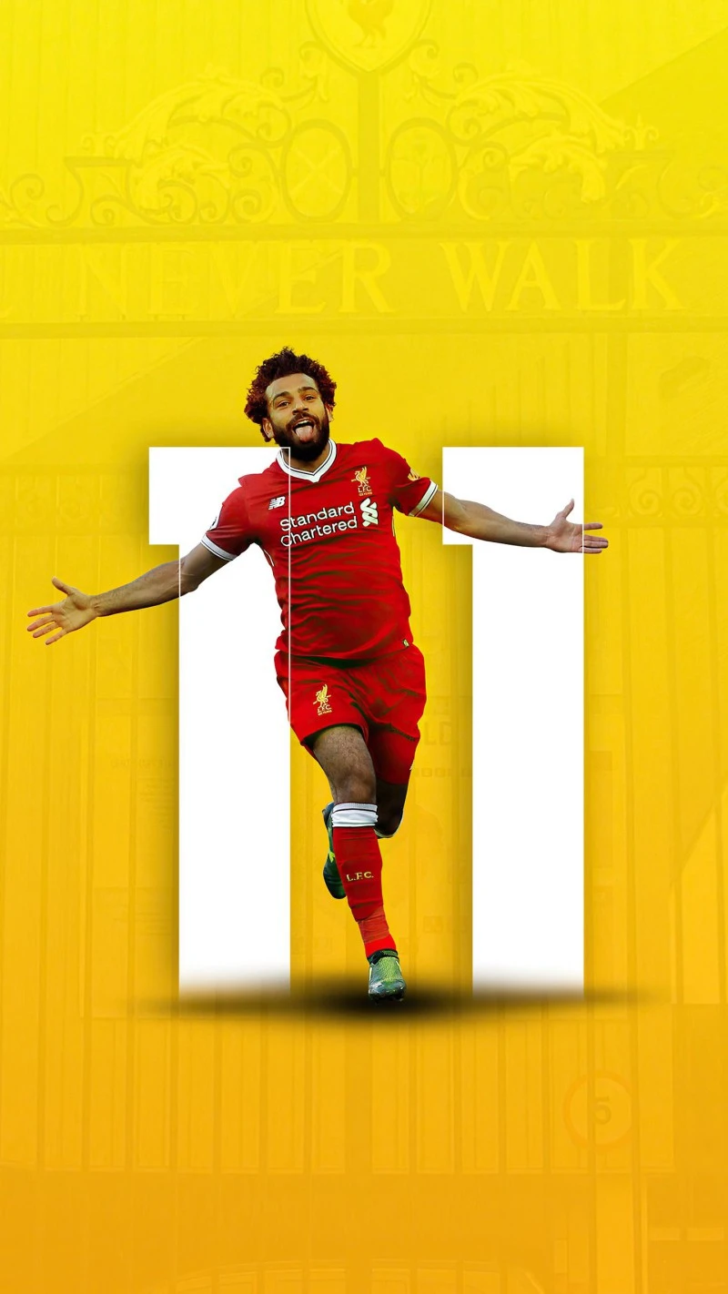 Mohamed Salah - Liverpool FC 4K Mobile Wallpaper