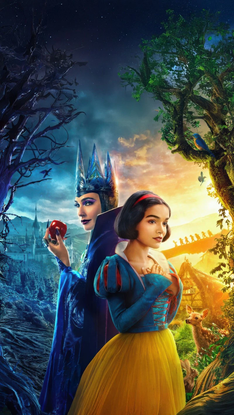 Snow White 4K Mobile Wallpaper