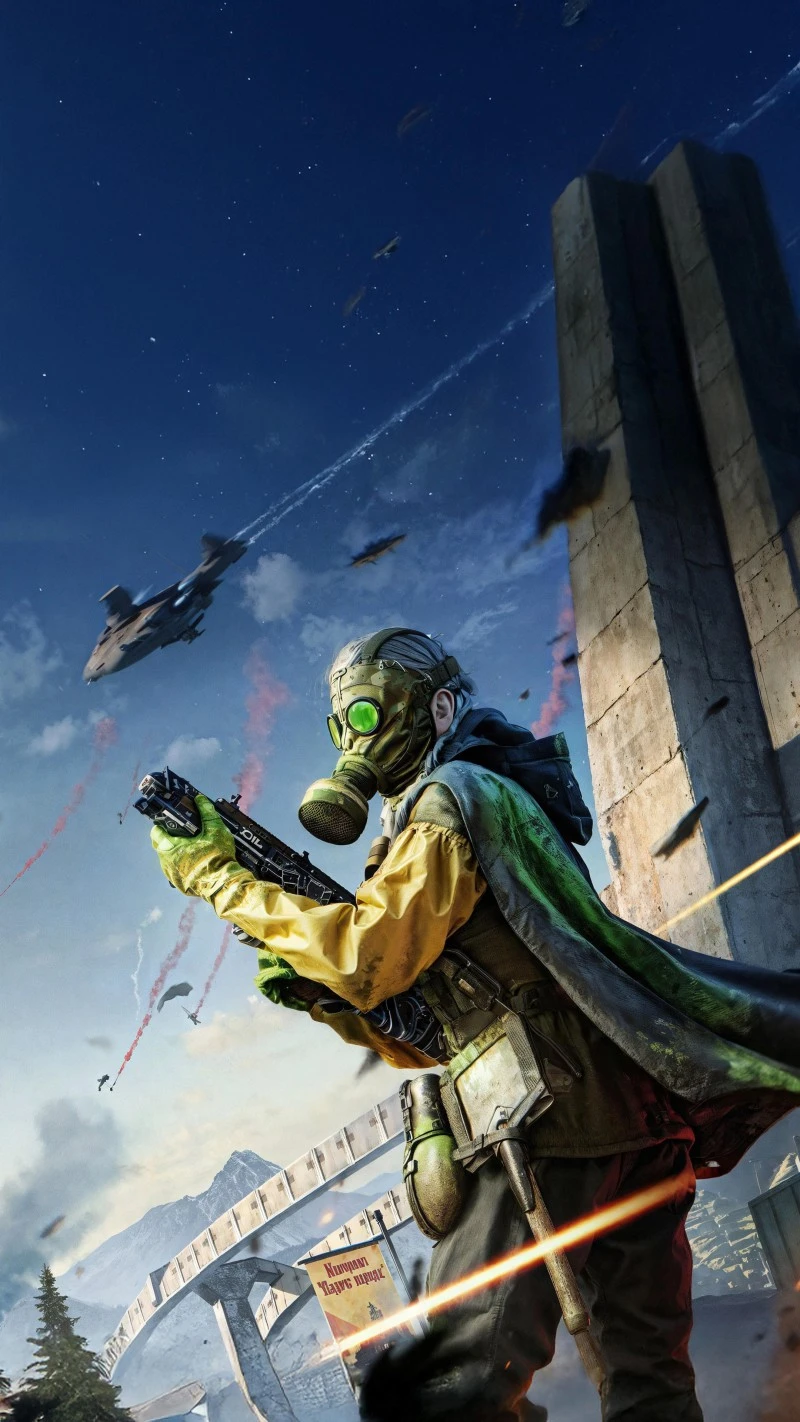 Warzone Survival 4K Mobile Wallpaper