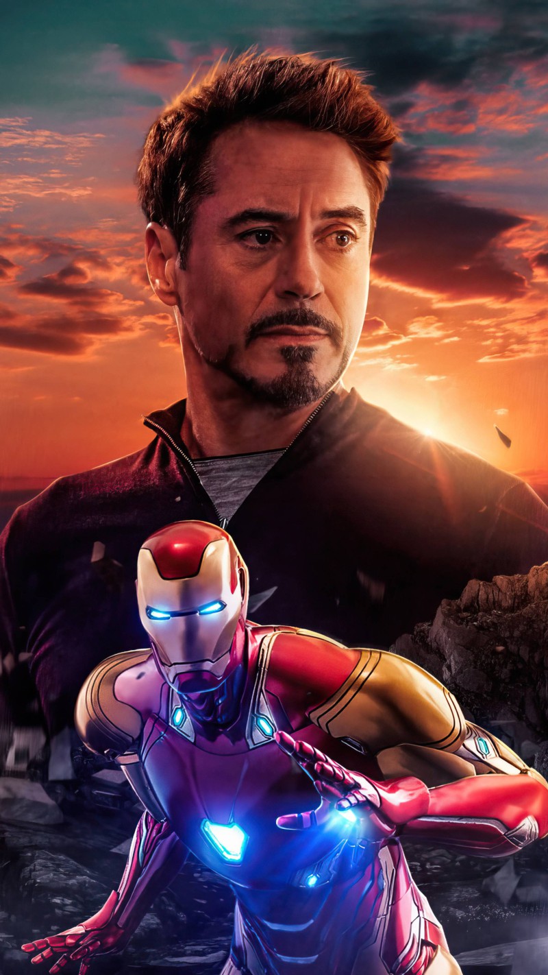 Iron Man: A Hero's Ascension 4K Mobile Wallpaper