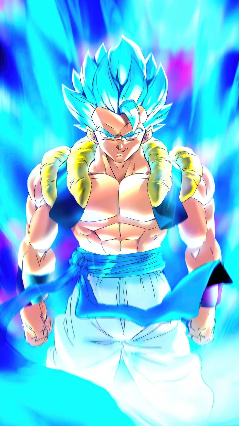 Super Saiyan Anime Character 4K Mobile Wallpaper