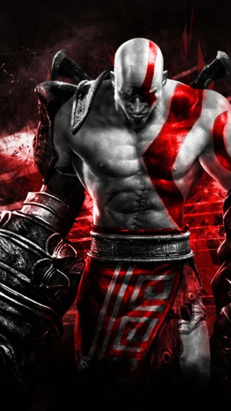 Kratos God of War 4K Mobile Wallpaper