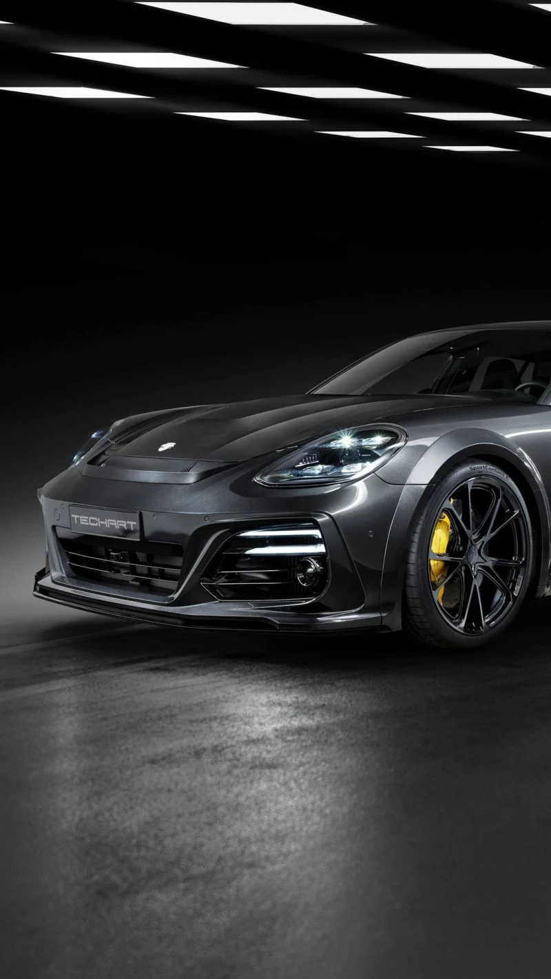 Techart Porsche Panamera 4K Mobile Wallpaper
