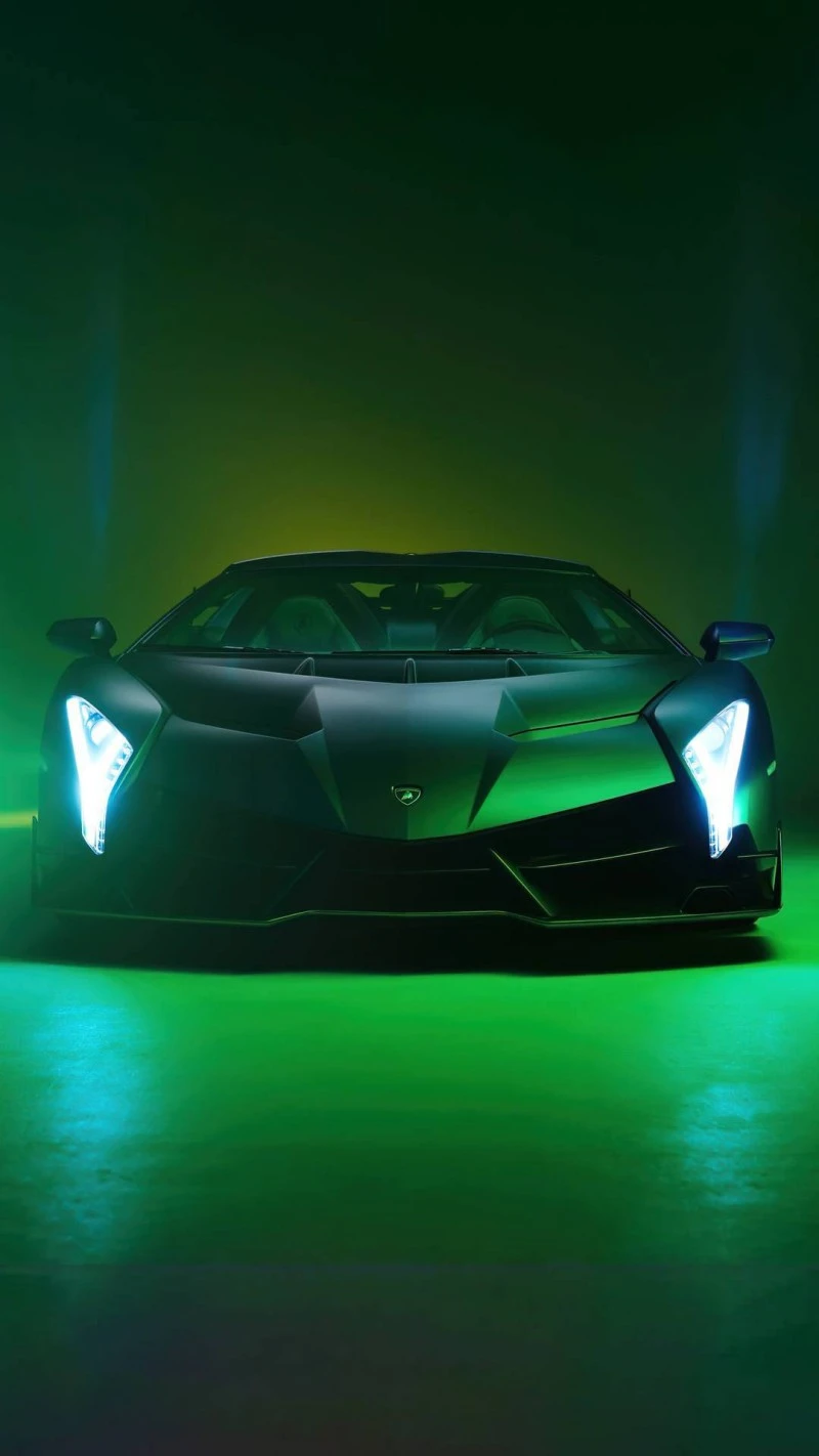 Lamborghini Centenario Front View 4K Mobile Wallpaper
