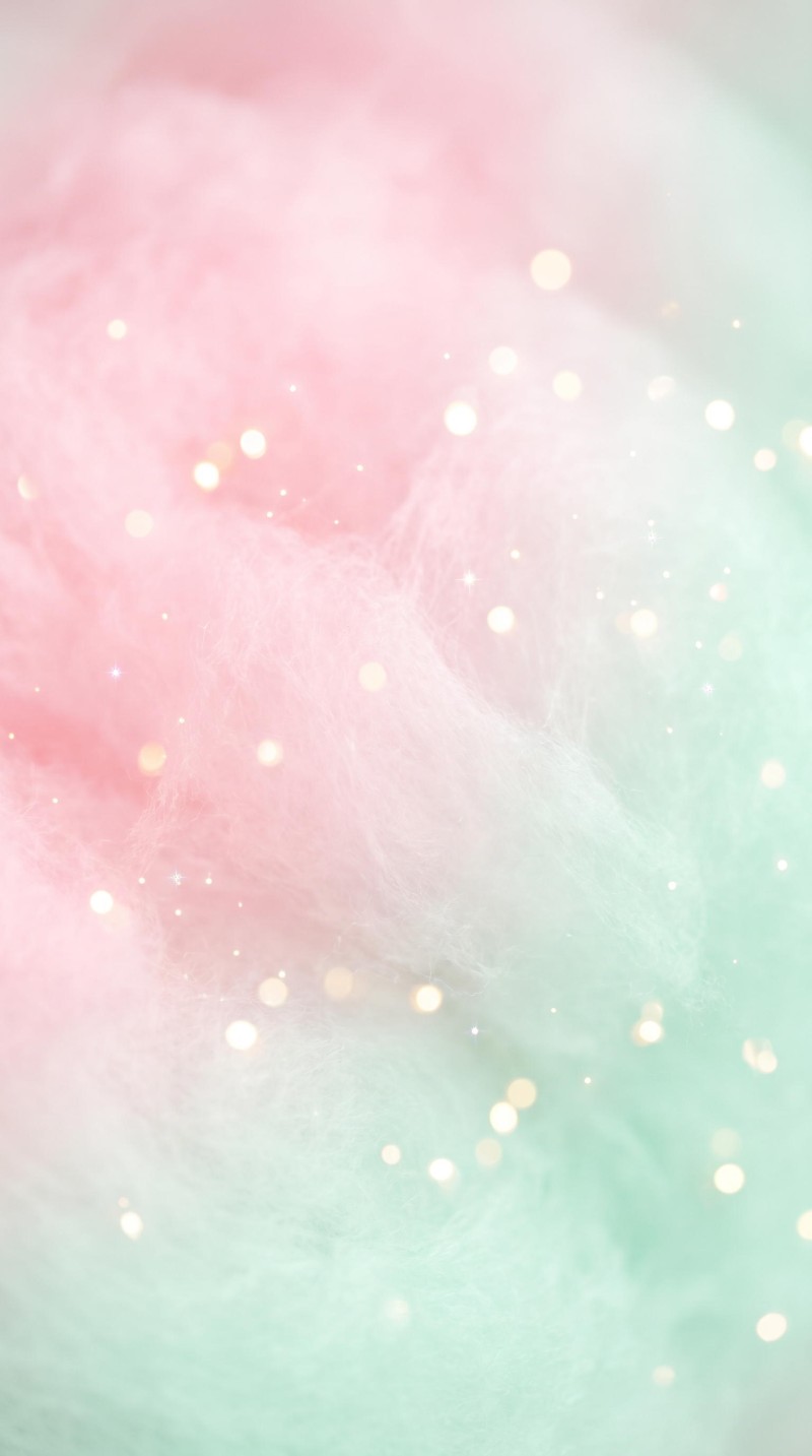 Soft pastel pink to mint gradient aesthetic wallpaper background 4K Ink Wallpaper