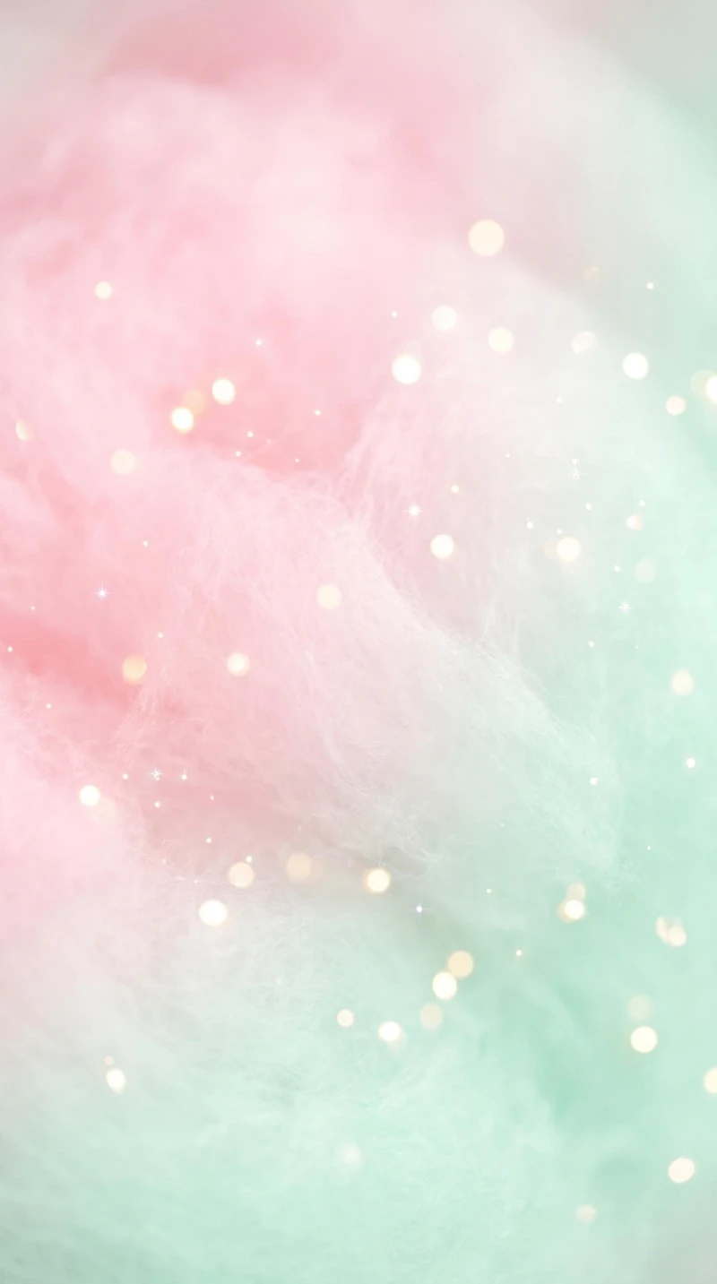 Soft pastel pink to mint gradient aesthetic wallpaper background 4K Mobile Wallpaper