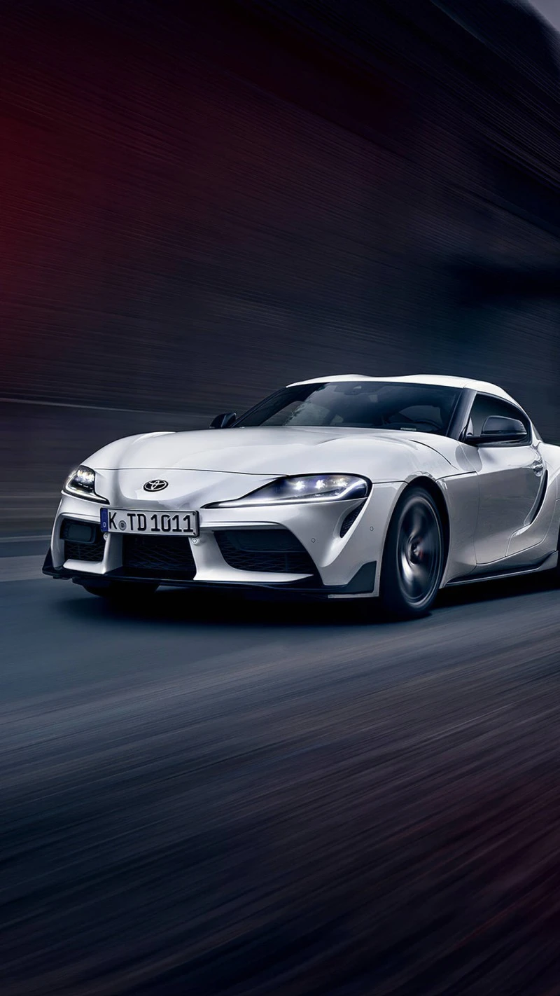 Toyota Supra: Speed and Style 4K Mobile Wallpaper