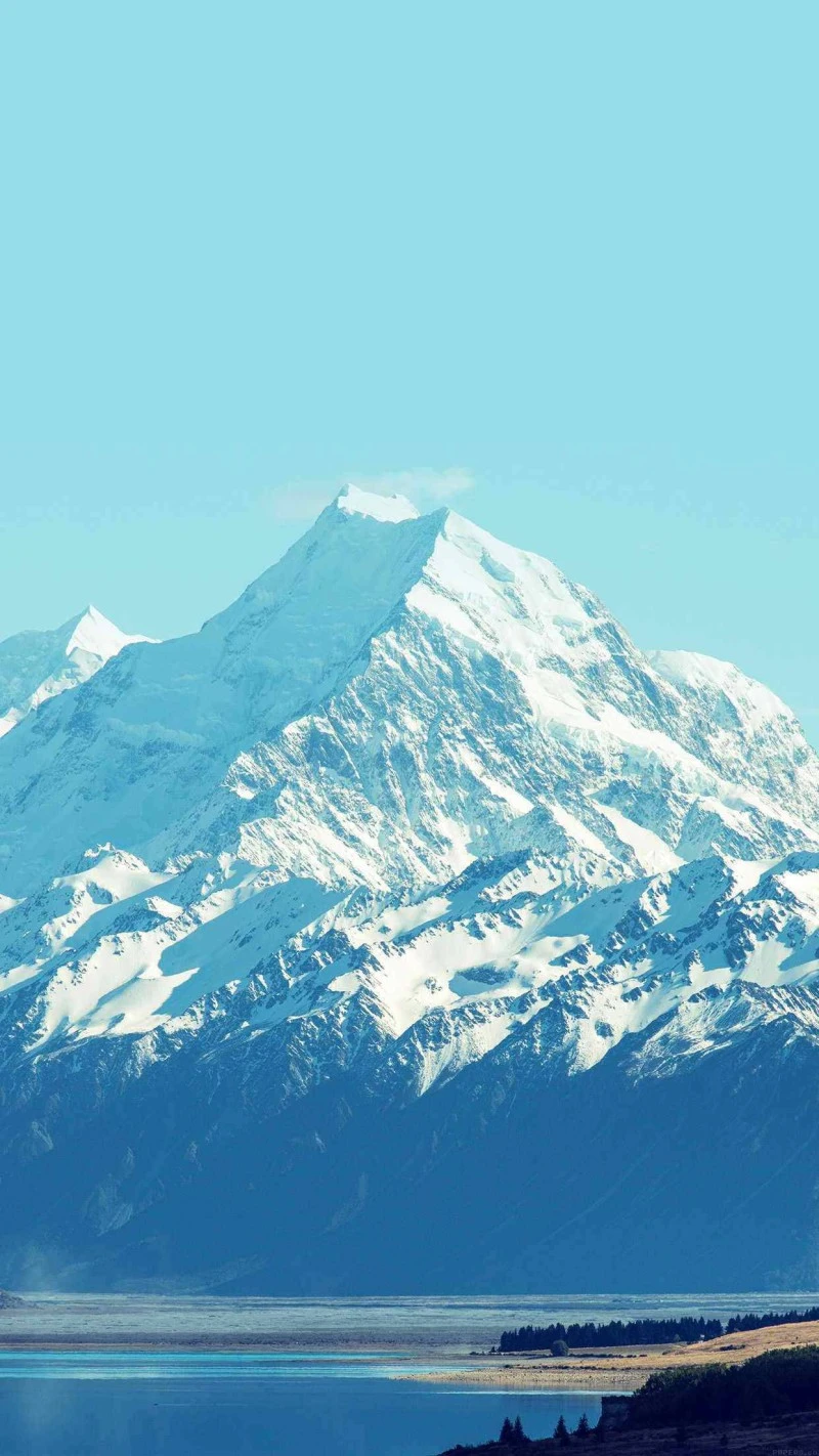 Aoraki / Mount Cook's Serenity 4K Mobile Wallpaper
