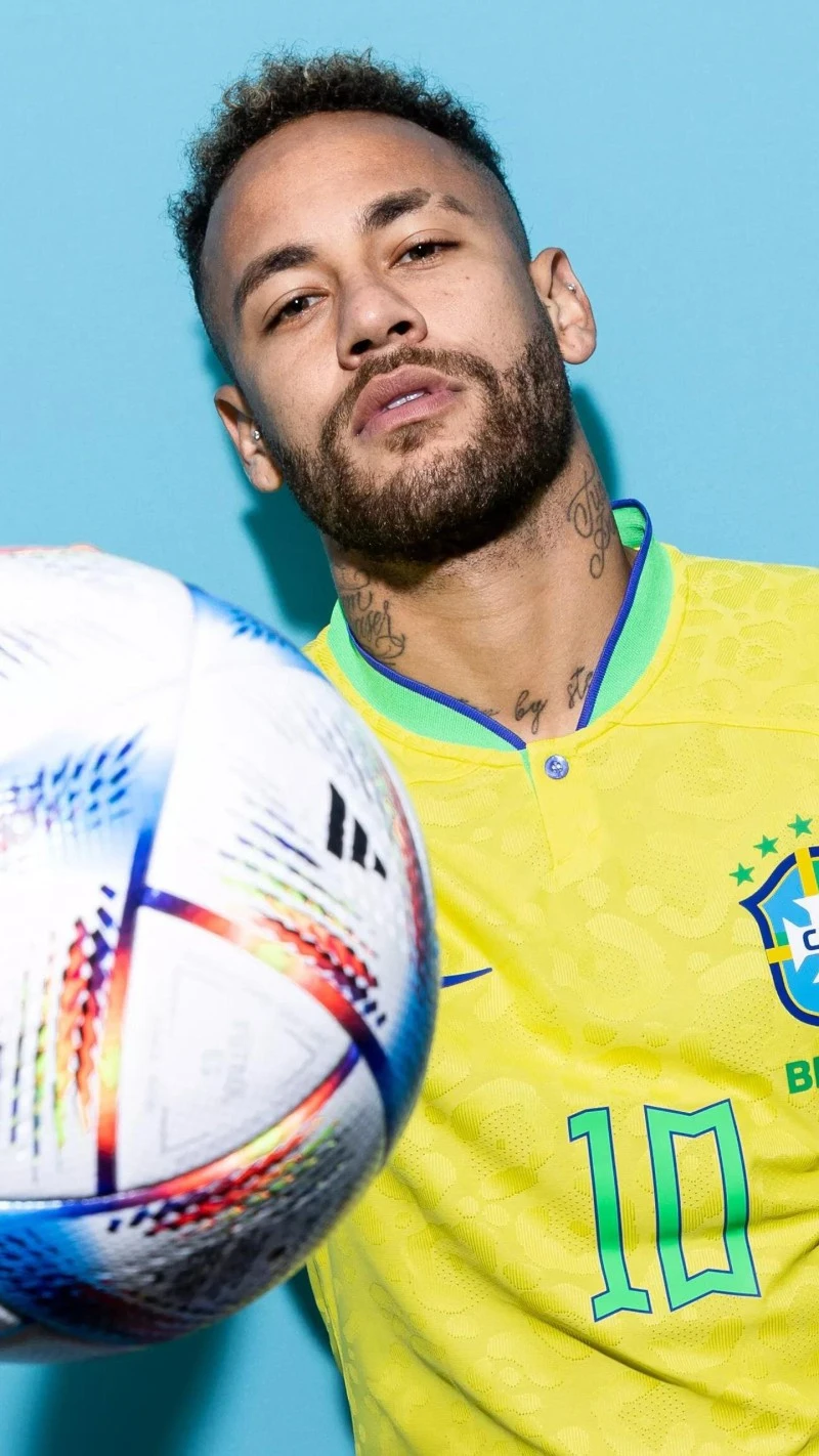 Neymar Jr. - Brazil National Team 4K Mobile Wallpaper