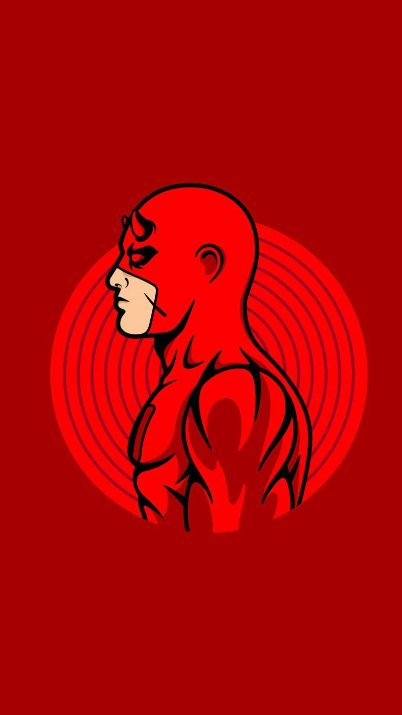 Daredevil Profile 4K Mobile Wallpaper