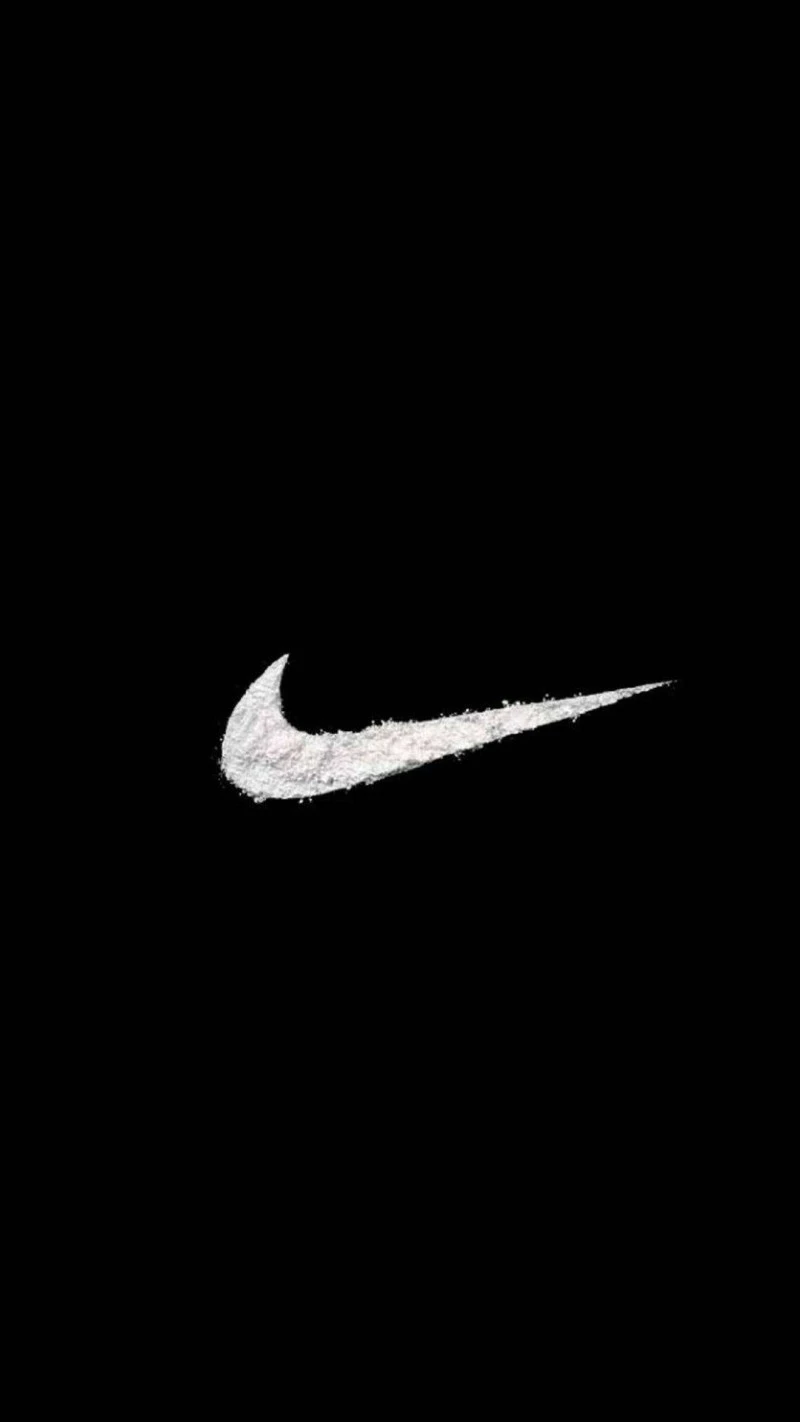 Nike Swoosh in Powder 4K Mobile Wallpaper