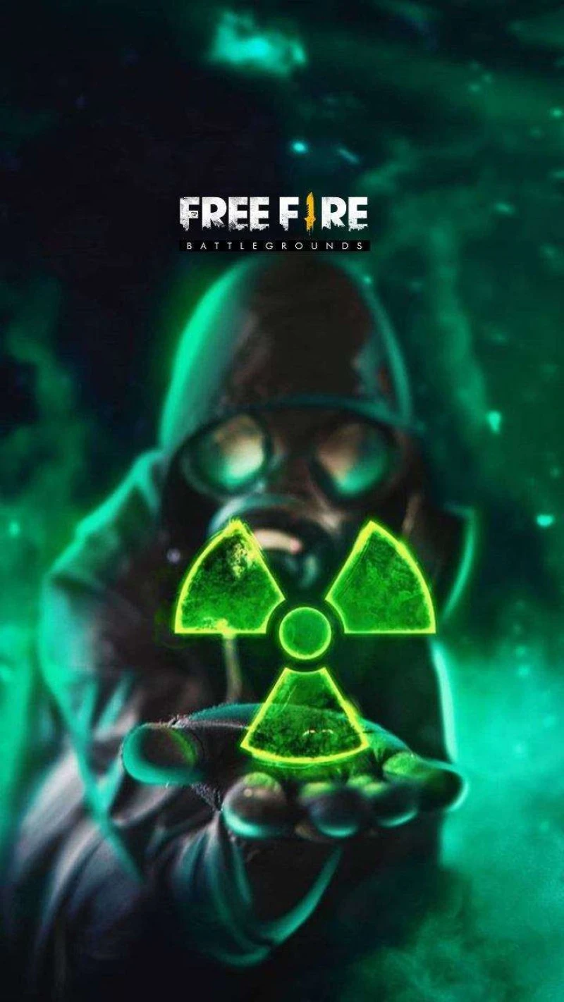 Free Fire: Radioactive Hazard 4K Mobile Wallpaper