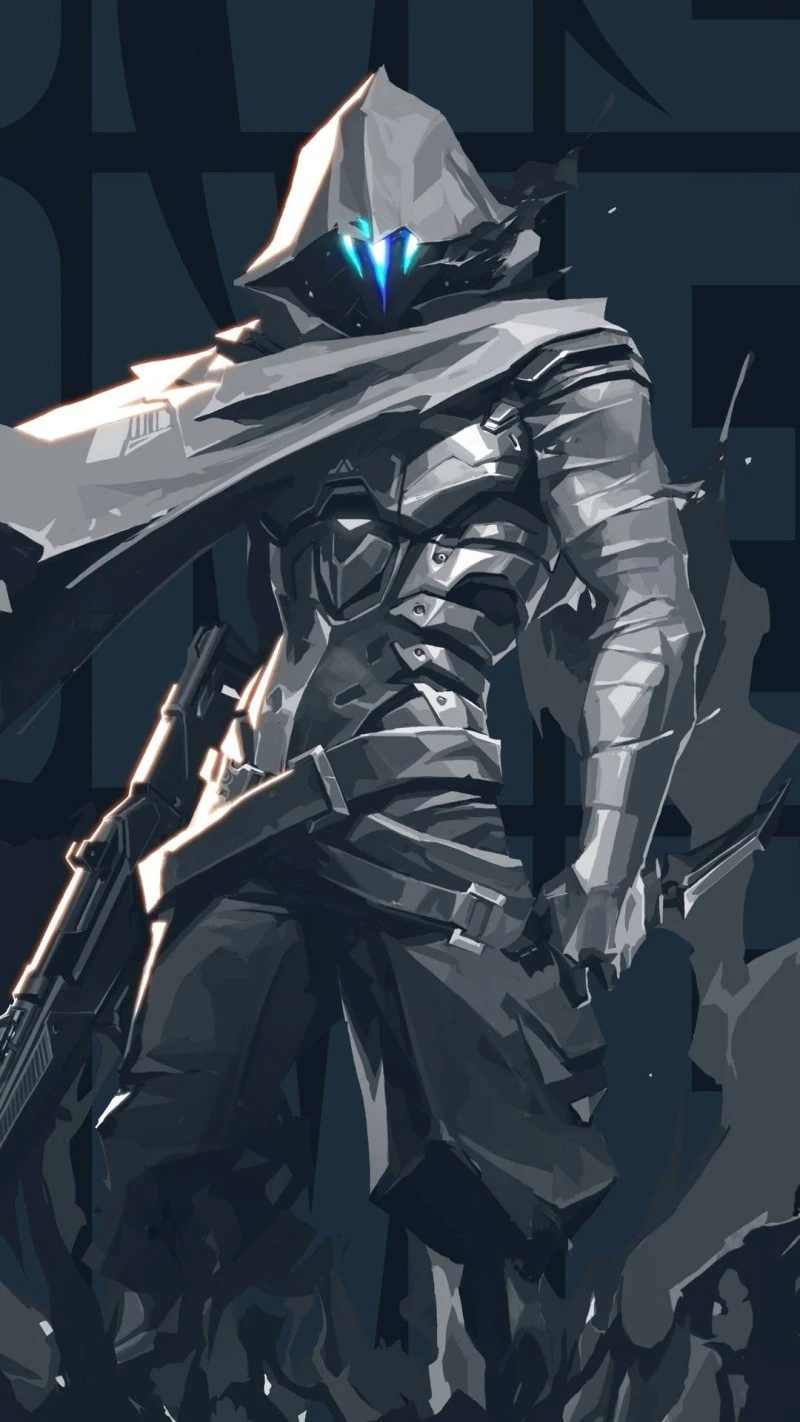 Hooded Warrior 4K Mobile Wallpaper