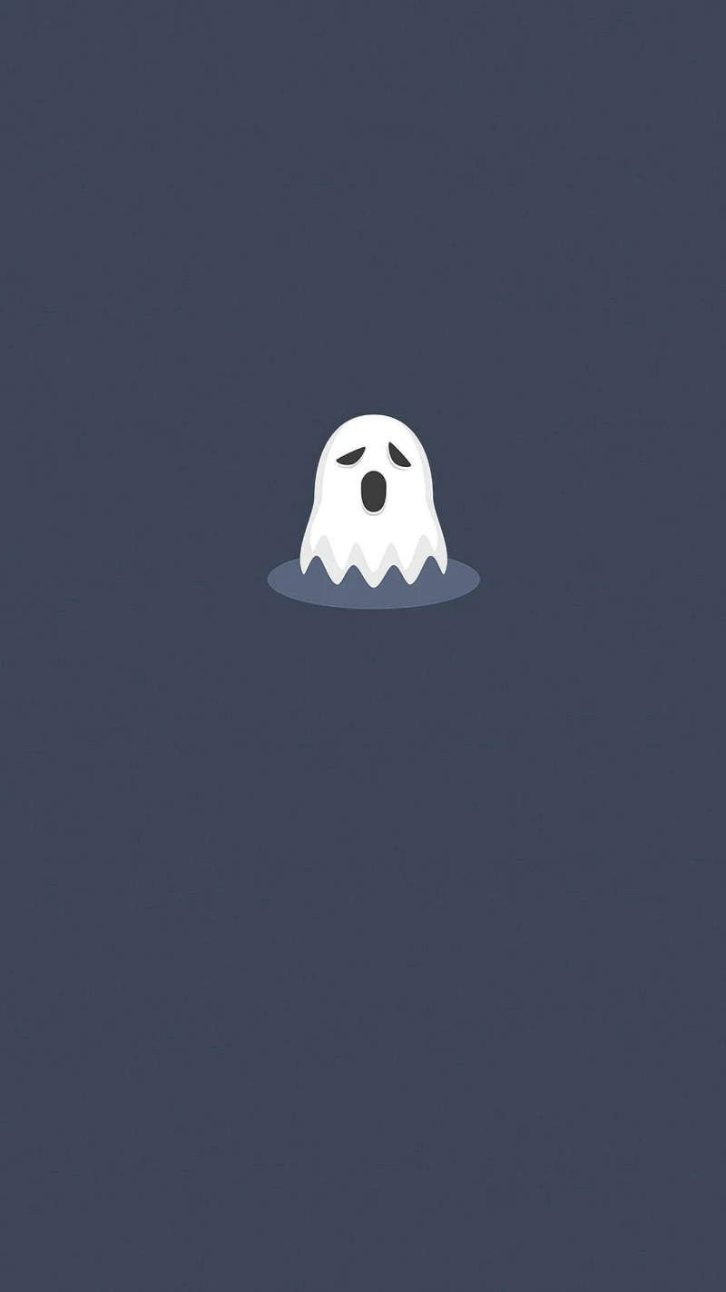 Spooky Ghost 4K Mobile Wallpaper