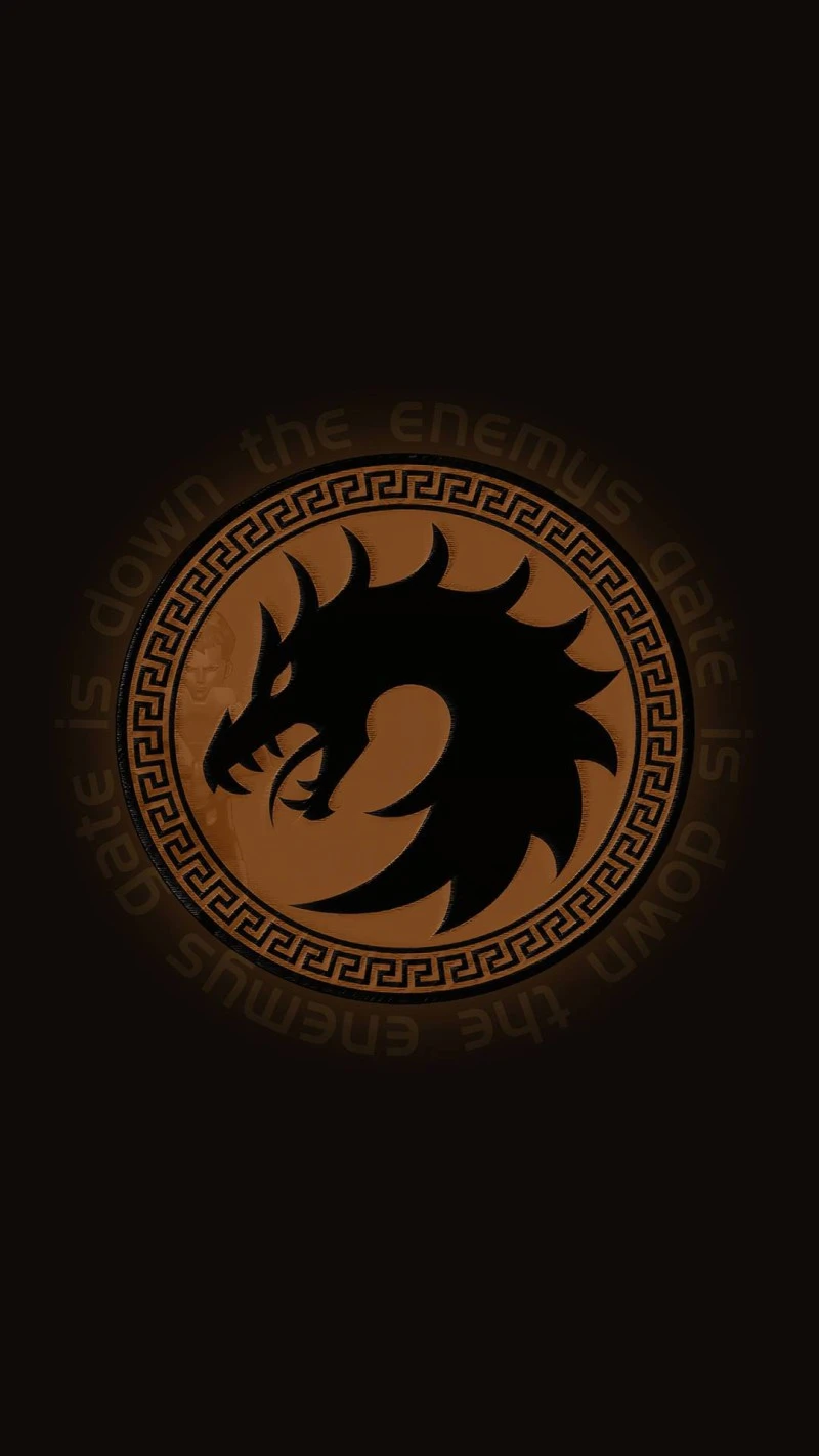 Dragon Emblem 4K Mobile Wallpaper