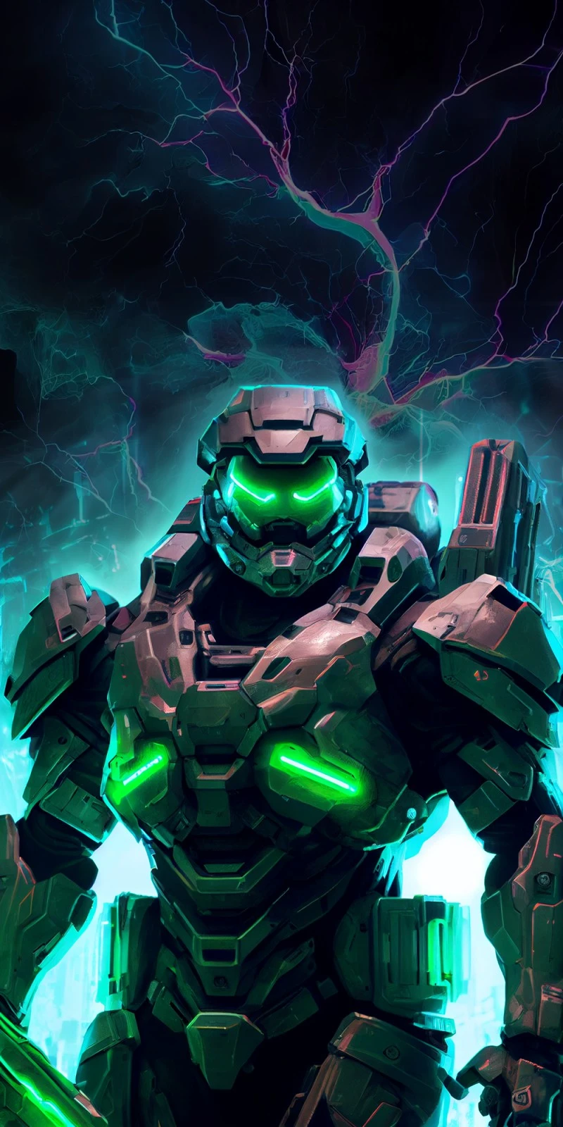 Halo Spartan 4K Mobile Wallpaper